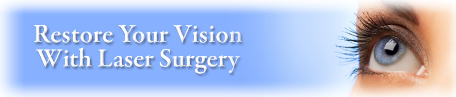 Restore Your Vision With Laser Surgery